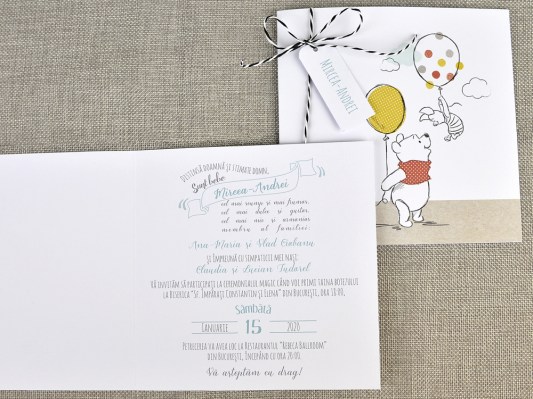 invitatie botez Winnie Disney 15724